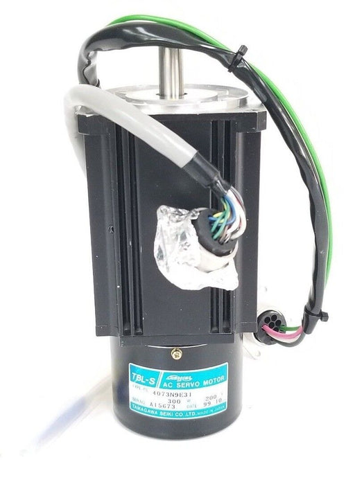 NIB TBL-S TAMAGAWA SEIKI 4073N9E31 AC SERVO MOTOR 300W, 200V