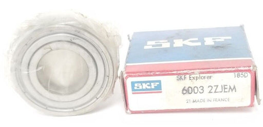 NIB SKF 6003-2ZJEM BALL BEARING 17 X 35 X 10 MM, 60032ZJEM