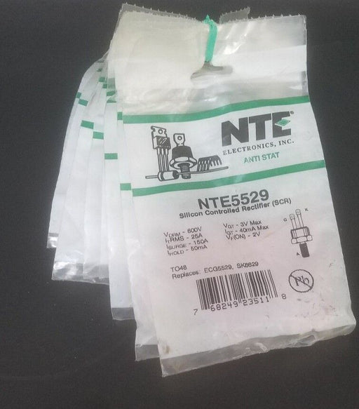 LOT OF 10 NEW NTE NTE5529 SILICON CONTROLLED RECTIFIERS (SCR)