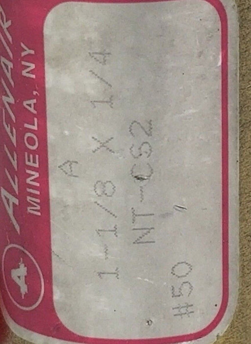 ALLENAIR A 1-1/8 X 1/4 NT-CS2 #50 PNEUMATIC CYLINDER