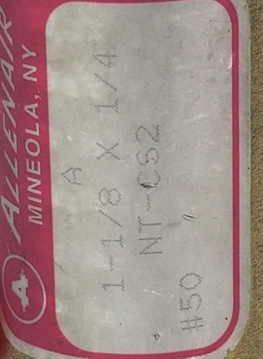 ALLENAIR A 1-1/8 X 1/4 NT-CS2 #50 PNEUMATIC CYLINDER