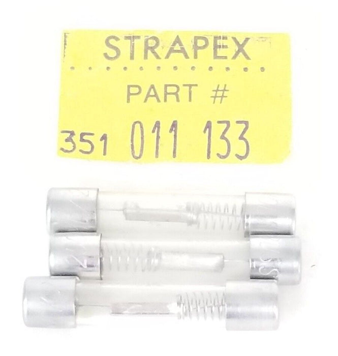 LOT OF 3 NEW STRPAEX 351-011-133 FUSES 351011133