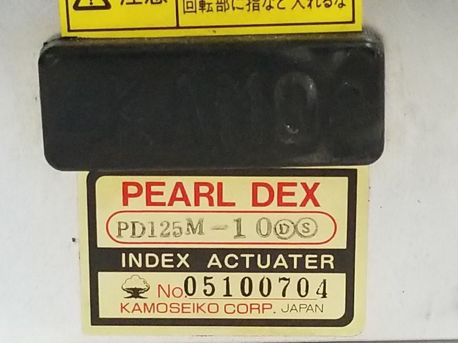 KAMO PD125M-10 DS INDEX ACTUATOR W/ 4GN25K GEARHEAD & 4RK25GN-C REVERSIBLE MOTOR