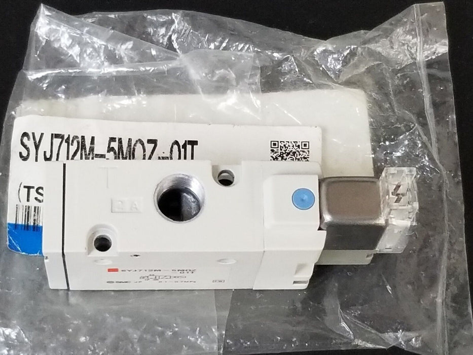 NEW SMC SYJ712M-5MOZ-01T SOLENOID VALVE TSYJOD31 SYJ712M5MOZ01T