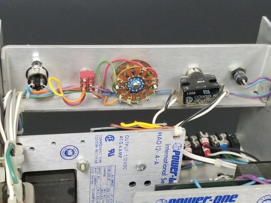 THE COE MANUFACTURING COMPANY 200V POWER SUPPLY ASSEMBLY HAD12-0.4-A, HC12-3.4-A