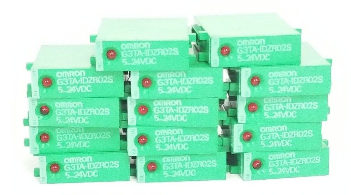 LOT OF 14 OMRON G3TA-IDZR02S PHOTOCOUPLER RELAYS 5-24VDC, G3TAIDZR02S
