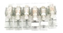 LOT OF 6 GOULD SHAWMUT DFC3M SAFETY PULLER W/ ASSORTED AMP-TRAP FUSES