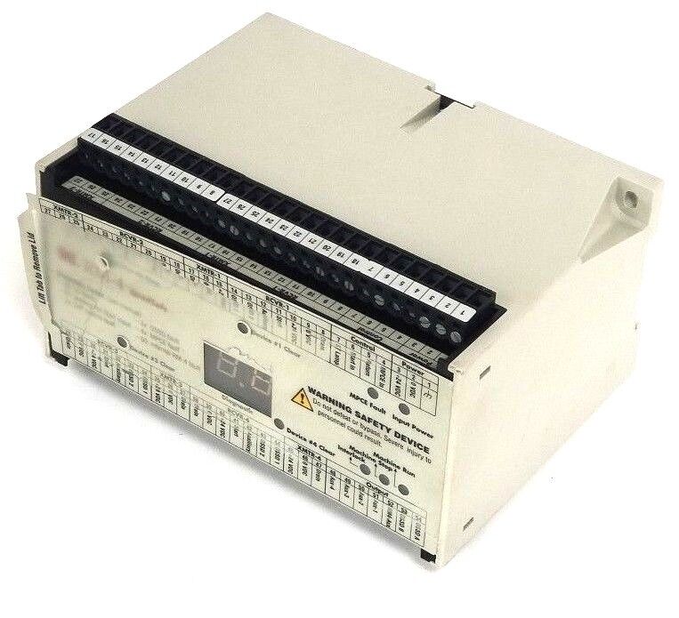 STI RM-4 QUADSAFE LIGHT CURTAIN CONTROLLER 43860-0010 , 24VDC , 0-55 DEG. C