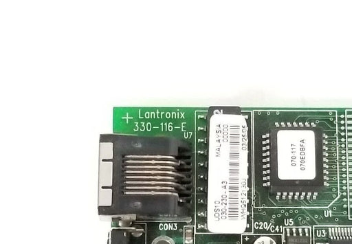 LANTRONIX UDS-10B EXTERNAL DEVICE SERVER BOARD 030-230-A3, 330-116-E, UDS10