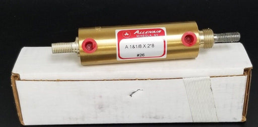 NIB ALLENAIR A 1&1/8 X 2*8 #26 PNEUMATIC CYLINDER
