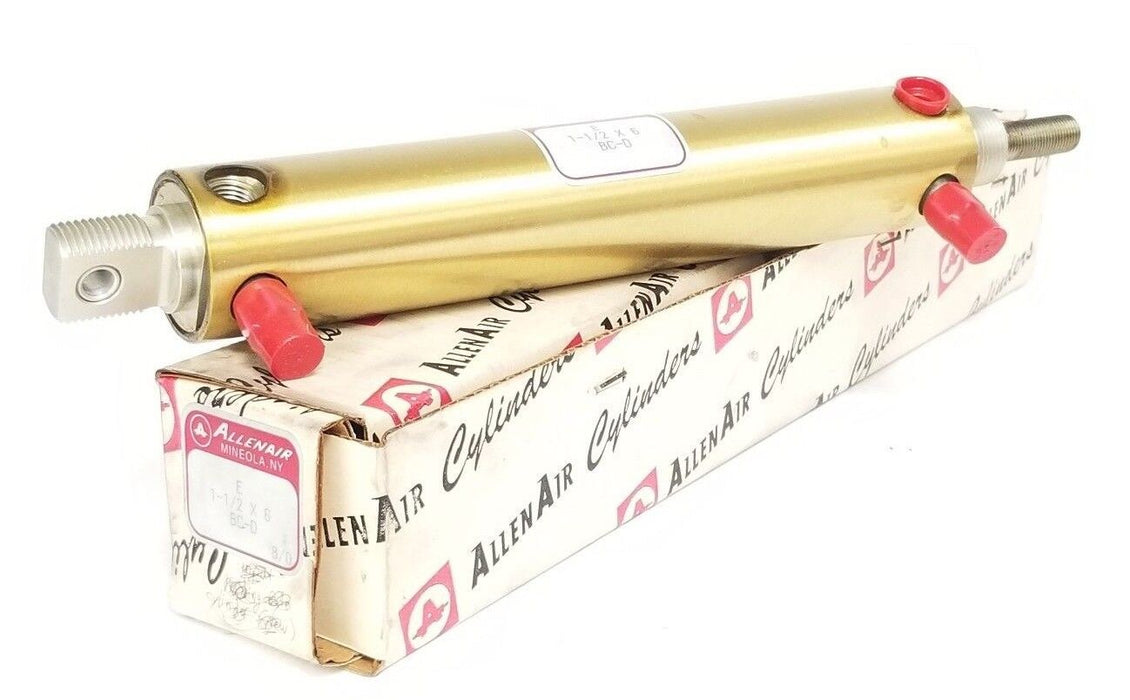 NIB ALLENAIR E 1-1/2 X 6 BC-D PNEUMATIC CYLINDER