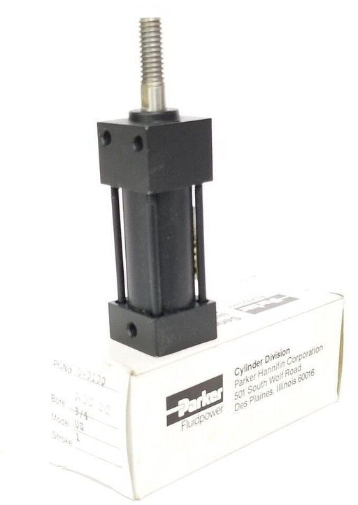 NIB PARKER 17906-0100 SERIES S AIR CYLINDER, MODEL US, 3/4" BORE X 1" STROKE
