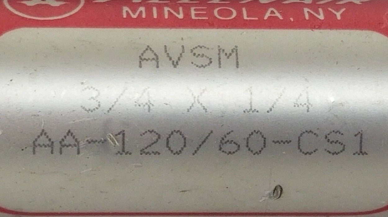 NIB ALLENAIR AA-120/60-CS1 CYLINDER AVSM 3/4 X 1/4 W/ EA-5-120/60HZ COIL