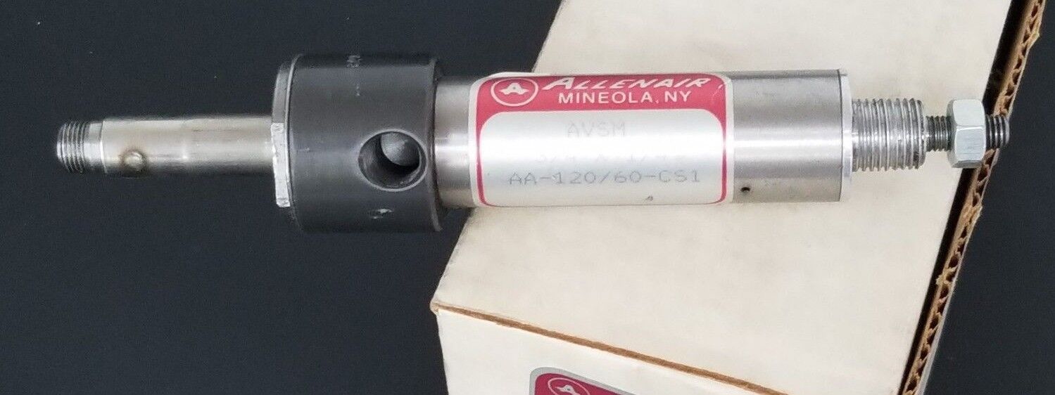 NIB ALLENAIR AA-120/60-CS1 CYLINDER AVSM 3/4 X 1/4 W/ EA-5-120/60HZ COIL