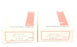LOT OF 2 NIB EATON CUTLER-HAMMER 6-22-2 CONTACT KITS 3-POLE, SIZE 0, 6222