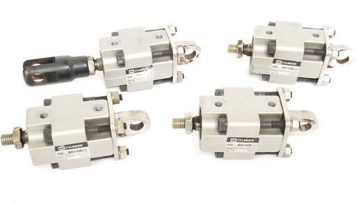 LOT OF 4 SMC CQ1B2030DM CYLINDERS CQ1-B20-30DM, 140 PSI