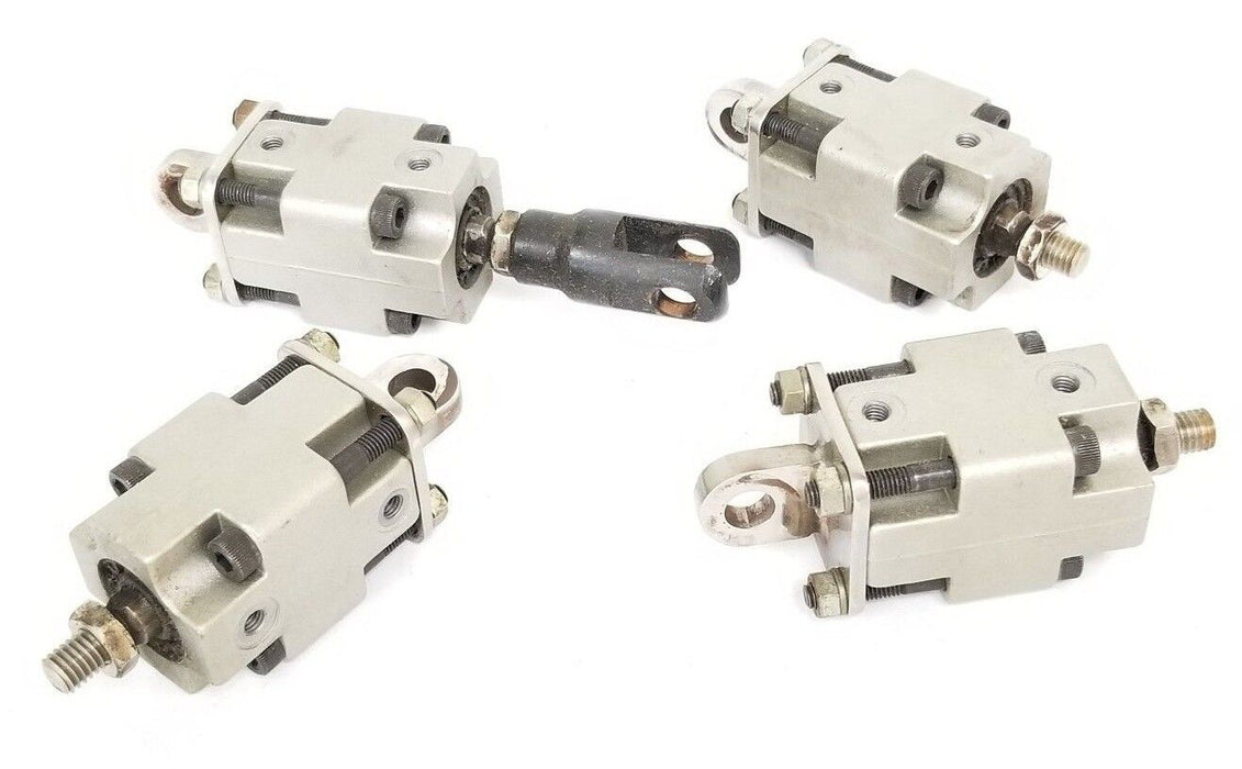 LOT OF 4 SMC CQ1B2030DM CYLINDERS CQ1-B20-30DM, 140 PSI