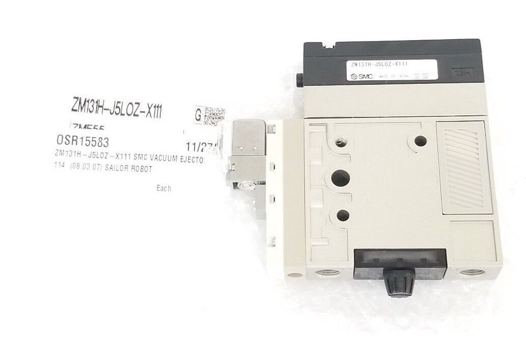 NEW SMC ZM131H-J5L0Z-X111 VACUUM EJECTOR ZM131HJ5L0ZX111
