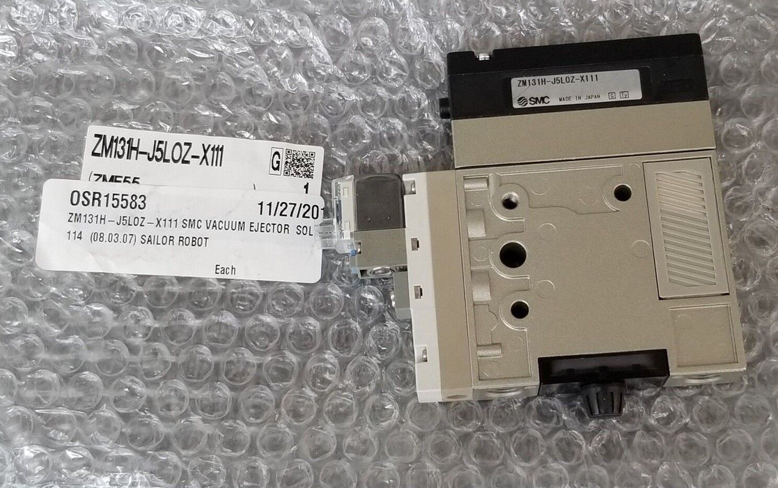 NEW SMC ZM131H-J5L0Z-X111 VACUUM EJECTOR ZM131HJ5L0ZX111