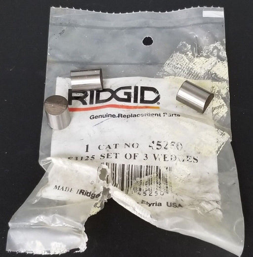 NEW RIDGID 45250 SET OF 3 WEDGES E3125