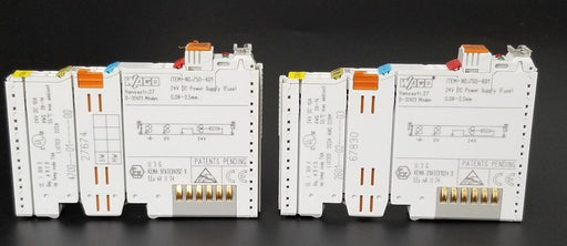 LOT OF 2 WAGOS 750-601 SUPPLY MODULES 750601