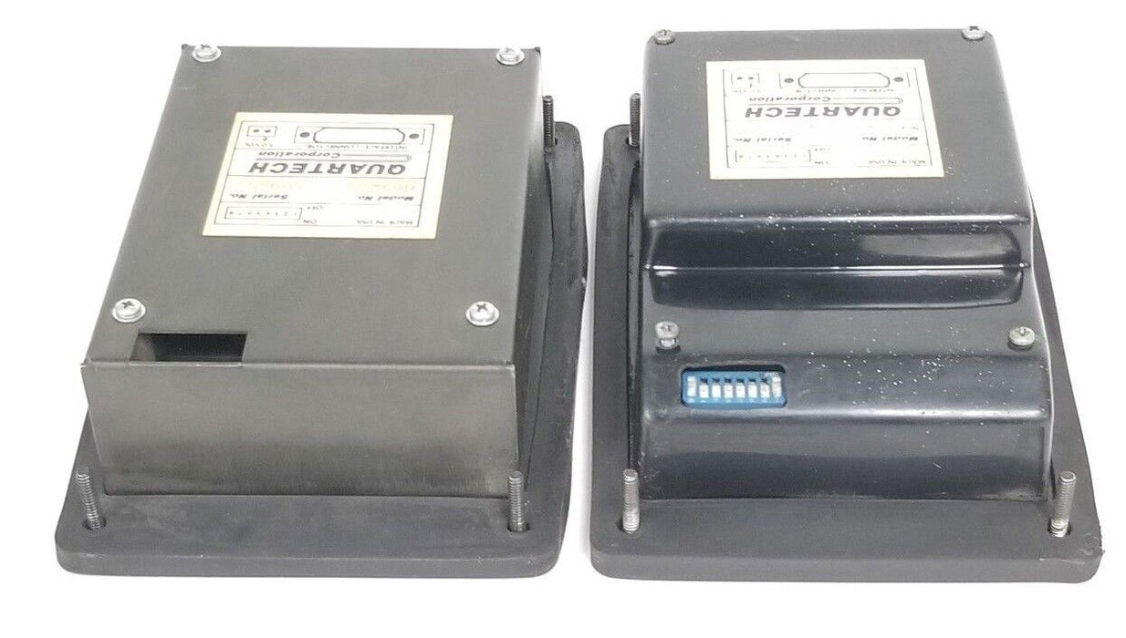 LOT OF 2 QUARTECH 8652 PLC PROGRAMMING INTERFACES 16-KEY, 5VDC