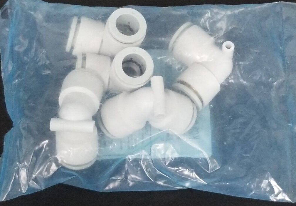 BAG OF 5 NEW SMC KQ2L16-00 ELBOW FITTINGS KQC89, KQ2L1600