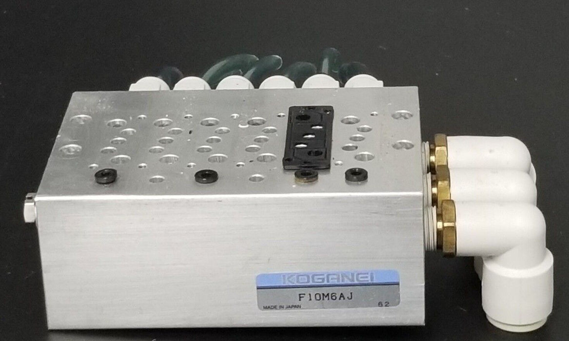 KOGANEI F10M6AJ MANIFOLD VALVE