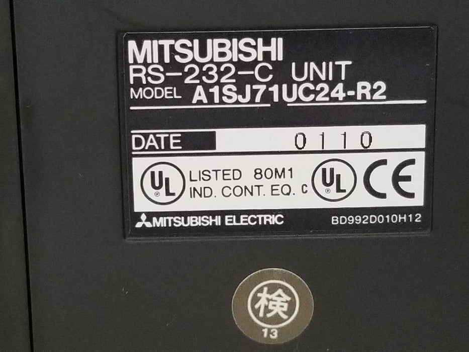 MITSUBISHI A1SJ71UC24-R2 RS-232-C CPU COMMUNICATION MODULE A1SJ71UC24R2