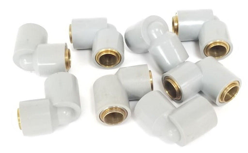 LOT OF 8 LEGRIS 3102 62 00 UNION ELBOWS, 1/2" OD, 31026200
