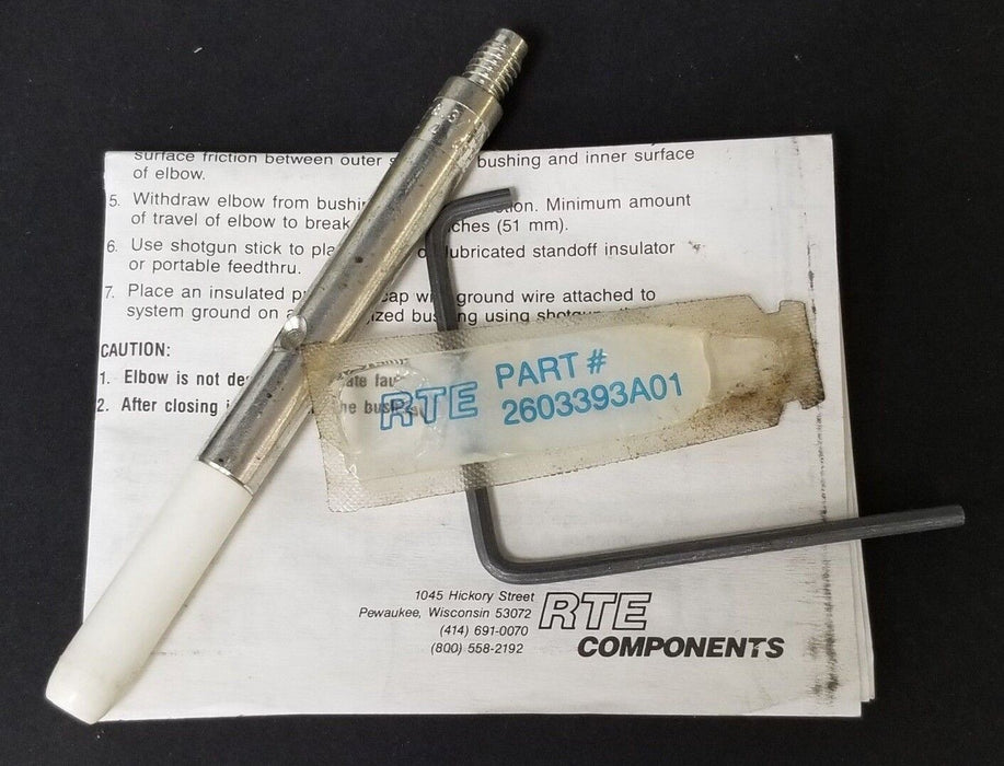 NEW COOPER / RTE 2609700C LOADBREAK 200A, 8.3/14.4KV, 2604600B08NC