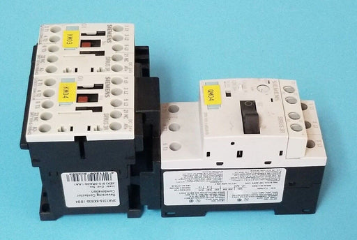 SIEMENS 3ZX1012-0RA00-1AA1 W/ 3RT1016-1BB42 CONTACTORS & 3RV1011-0GA10 BREAKER