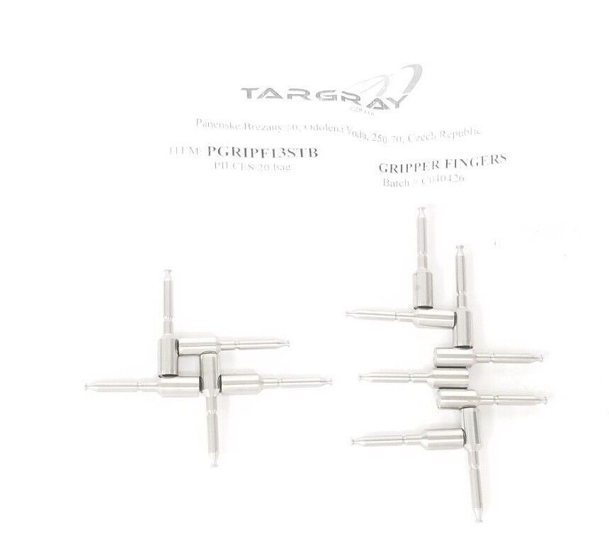 LOT OF 13 NEW TARGRAY PGRIPF13STB GRIPPER FINGERS