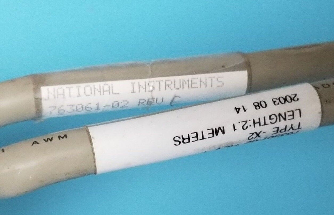NATIONAL INSTRUMENTS 763507-02 & 763061-02 COMMUNICATION CABLES