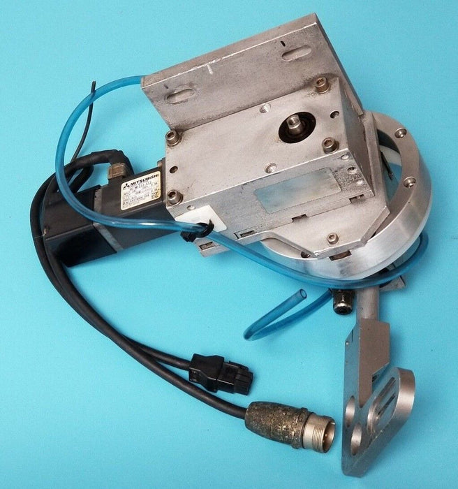 MITSUBISHI HC-MFS13-S13 AC SERVO MOTOR ASSEMBLY 3AC, 105V, 0.9A, 100W HCMFS13S13