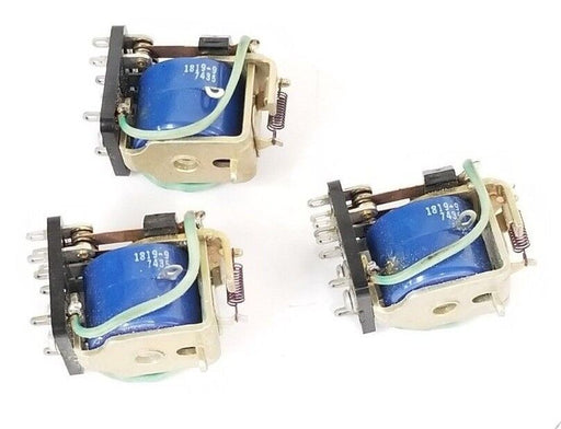 LOT OF 3 GENERIC 1819-9 7435 RELAYS 181997435