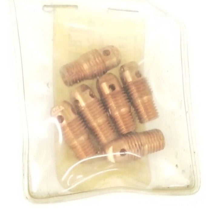 PACK OF 6 NEW SOUTH-WELD 13N27 COLLET BODIES, 1/16", C/BODY