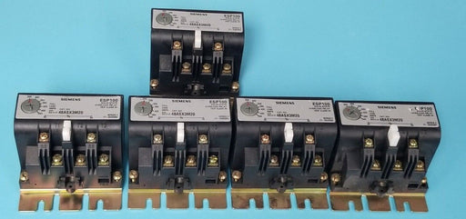 LOT OF 5 SIEMENS 48ASX3M20 OVERLOAD RELAYS SER. C, 200-540A, 3PH