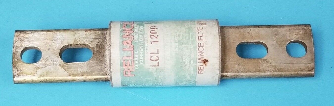 RELIANCE ELECTRIC LCL-1200 TIME DELAY FUSE 600V, 1200A, LCL1200