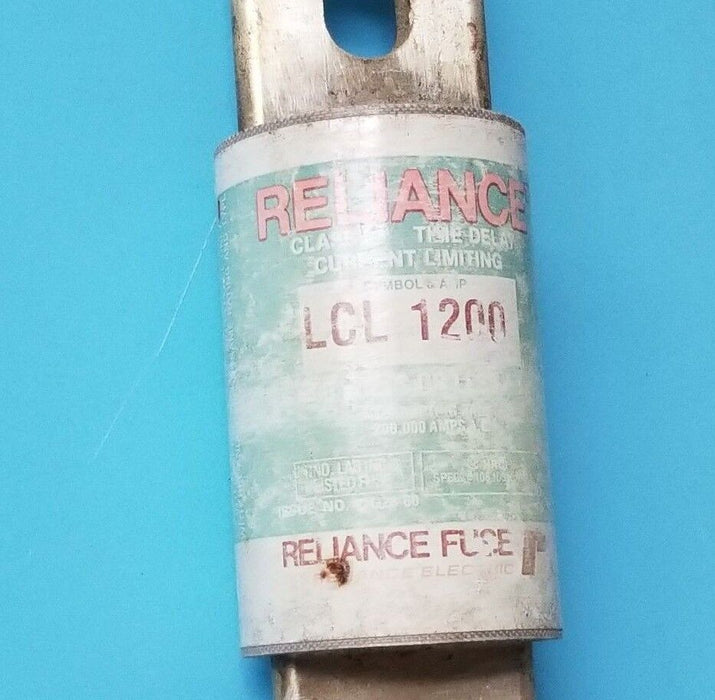 RELIANCE ELECTRIC LCL-1200 TIME DELAY FUSE 600V, 1200A, LCL1200