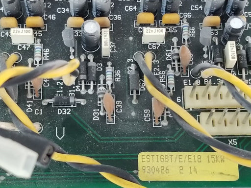 BERGES ELECTRONICS EST/IGBT/E/E18 15KW BOARD 960426-2-14, 930630-14, ESTIGBTEE18