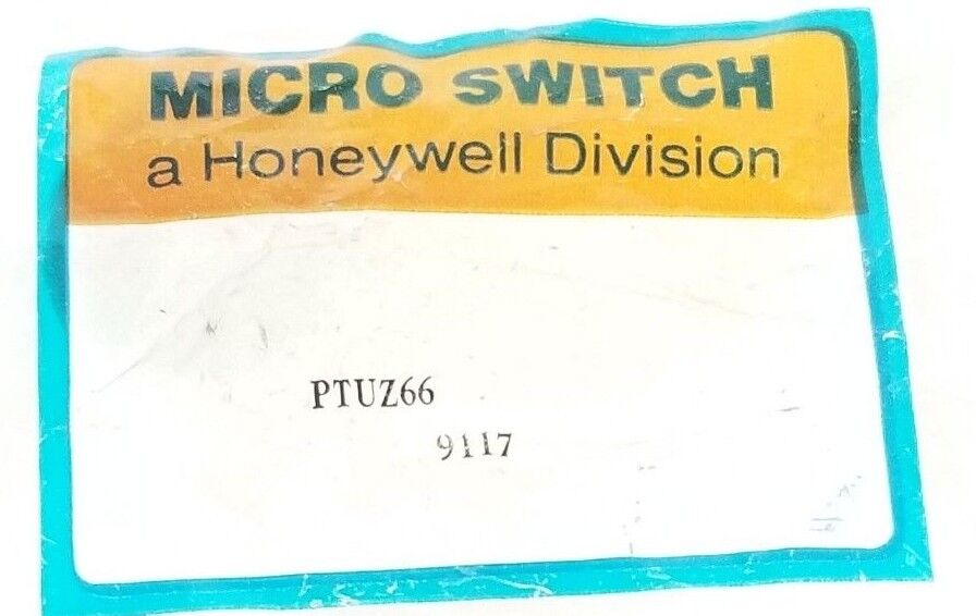 NEW HONEYWELL MICRO SWITCH PTUZ66