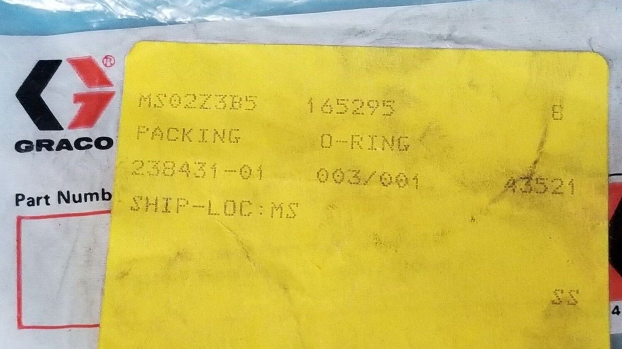 NEW GRACO 165295 O-RING