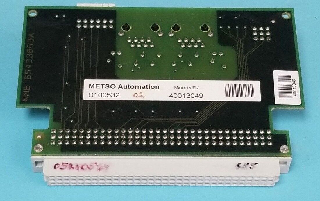 METSO AUTOMATION D100532 02 PLC BOARD NNE 65433859A/B, 40013049, 65433859B