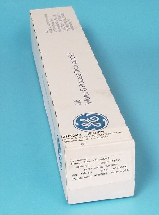 NEW GENERAL ELECTRIC / FLOTREX FAP101EHS PLEATED FILTER CARTRIDGE 1189201