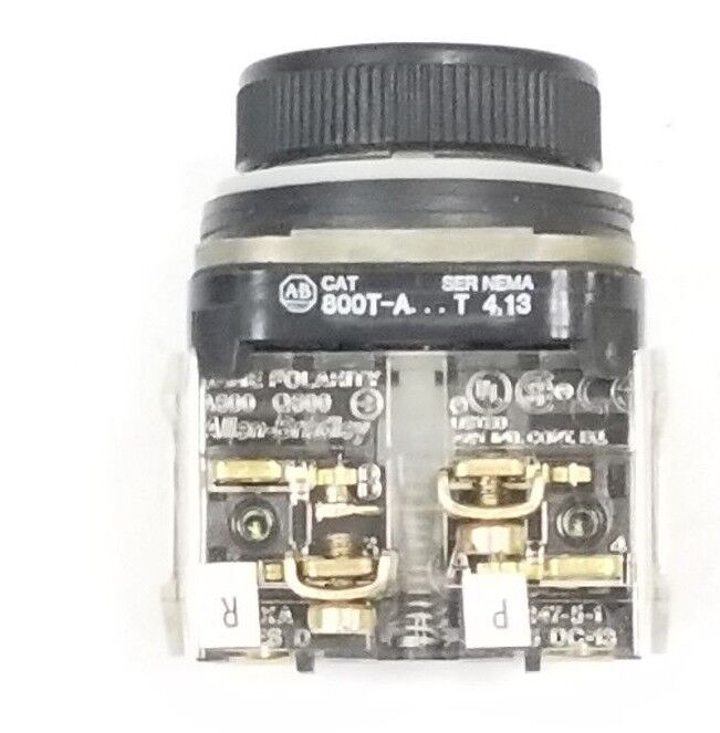 ALLEN-BRADLEY 800T-A... SER. T NEMA 4,13 PUSHBUTTON W/ 800T-XA CONTACT BLOCK
