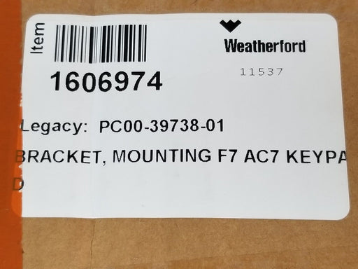 LOT OF 32 NEW WEATHERFORD PC00-39738-91 F7 AC7 KEYPAD MOUNTING BRACKETS 1606974
