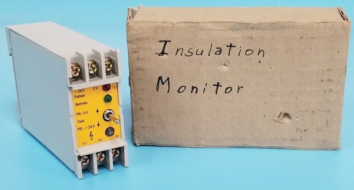 NIB FEHLER BETRIEB INSULATION MONITOR PE-0V PE-+ 24V