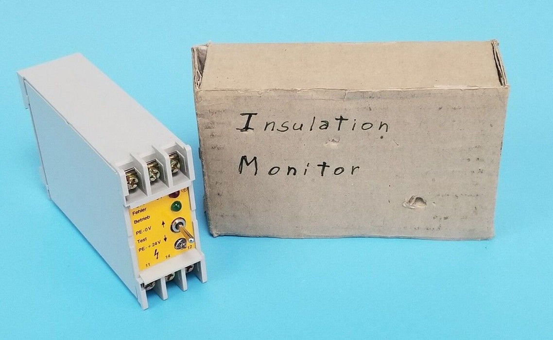 NIB FEHLER BETRIEB INSULATION MONITOR PE-0V PE-+ 24V