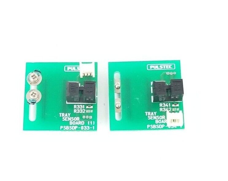 PULSTEC PSBSDP-033-1 & PSBSDP-034-1 TRAY SENSOR BOARDS